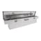 Dee Zee Crossover Single Lid Narrow, Brite Tread, Aluminum, 69.75" L x 12" W x 14.25" H, 5.75 Cu Ft Cap DZ6170N - alternate 3